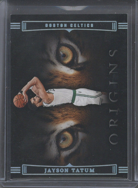 2022-23 Origins Jayson Tatum Tiger Eyes #9