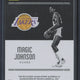 2016-17 Panini Noir Jumbo Materials Magic Johnson Patch