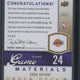 2009/10 UD Game Materials Kobe Bryant Patch #142/150