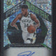 2021/22 Panini Prizm Giannis Antetokounmpo Fast Break Auto
