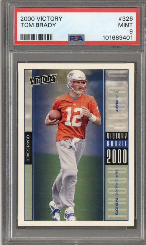 2000 Victory Tom Brady 326 PSA 9