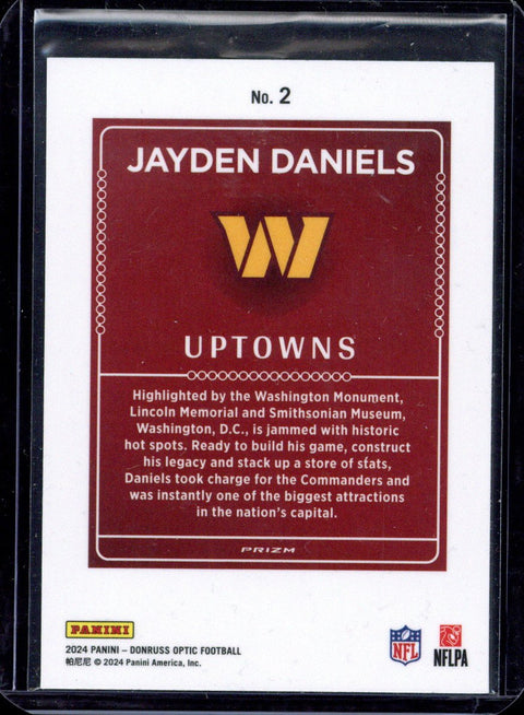 2024 Jayden Daniels Uptown Rookie