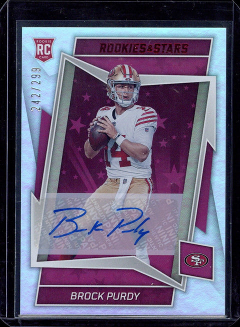 2022 Rookies Stars Purdy Auto /299