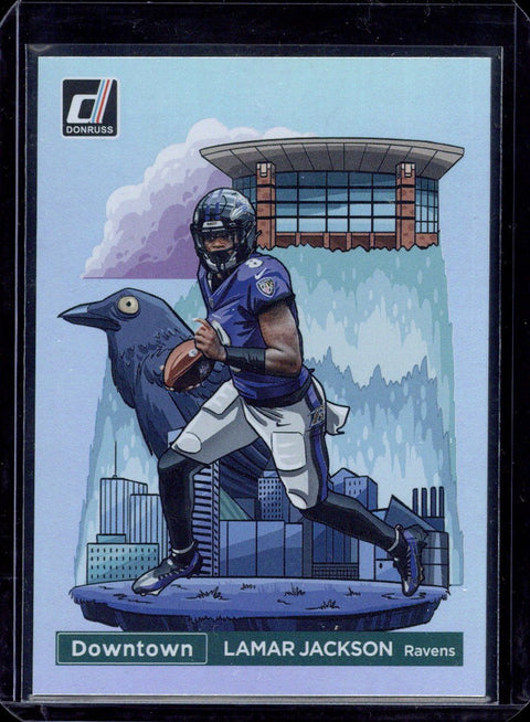 2024 Panini Donruss Downtown Lamar Jackson