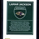 2024 Panini Donruss Downtown Lamar Jackson