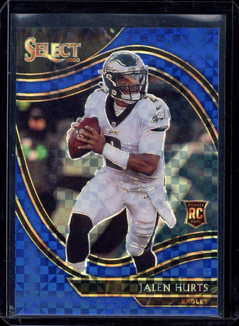 2021 Panini Select Blue Field Jalen Hurts RC /49