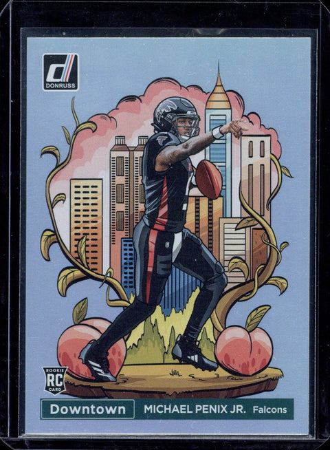 2024 Donruss Michael Penix Jr Downtown