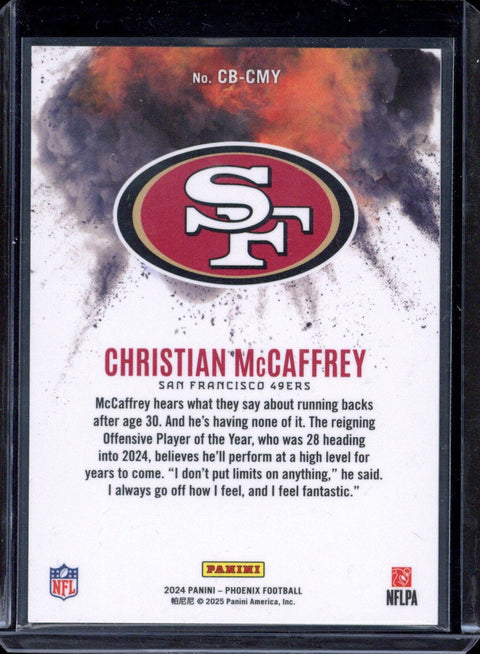 2024 Panini Phoenix Christian McCaffrey Color Blast