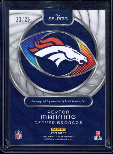 2024 Panini Spectra Peyton Manning Auto /25