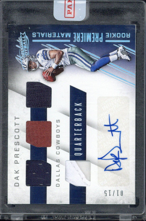 2016 Panini Absolute Dak Prescott RPA #1/15