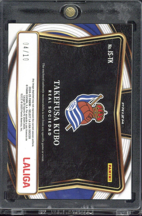 2024/25 Panini Select Takefusa Kubo Patch /10