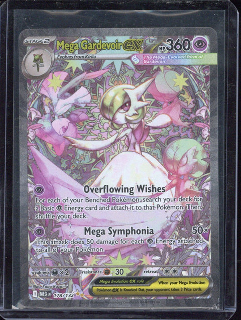 2025 Pokemon MEG EN Mega Gardevoir ex SIR #178
