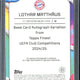2024/25 Topps Finest Lothar Matthaus Autograph /5