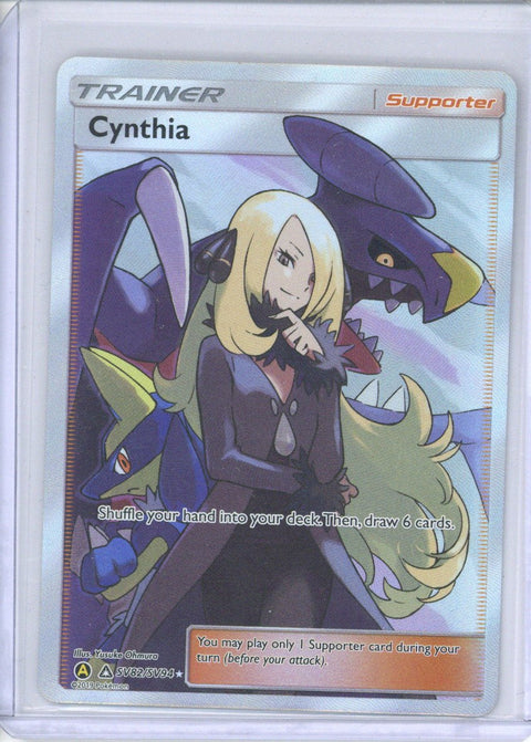 2019 Pokemon Hidden Fates Cynthia Shiny Vault SV82/SV94