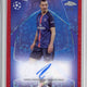 2024/25 Topps Chrome Logofractor Zlatan Ibrahimovic Starball Legends /5 Autograph