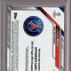 2021-22 Topps Chrome UCL Lionel Messi Chrome Auto Orange Refractor 3/25 PSA 9