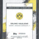 2025 Topps Inception Bundesliga Erling Haaland /49