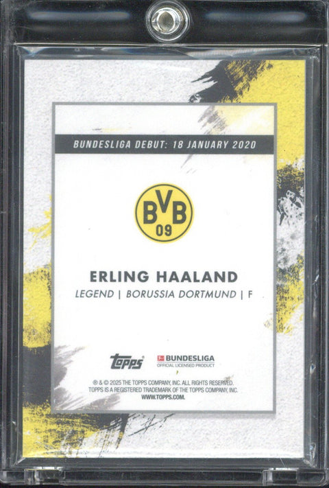 2025 Topps Inception Bundesliga Erling Haaland /49