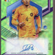 2023 Topps Finest UEFA Euro Virgil Van Dijk Green Wave Auto /99