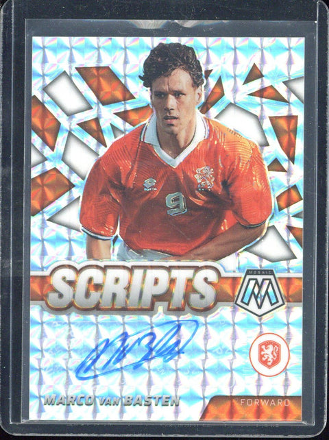 2021-22 Panini Mosaic Marco van Basten Scripts Autograph
