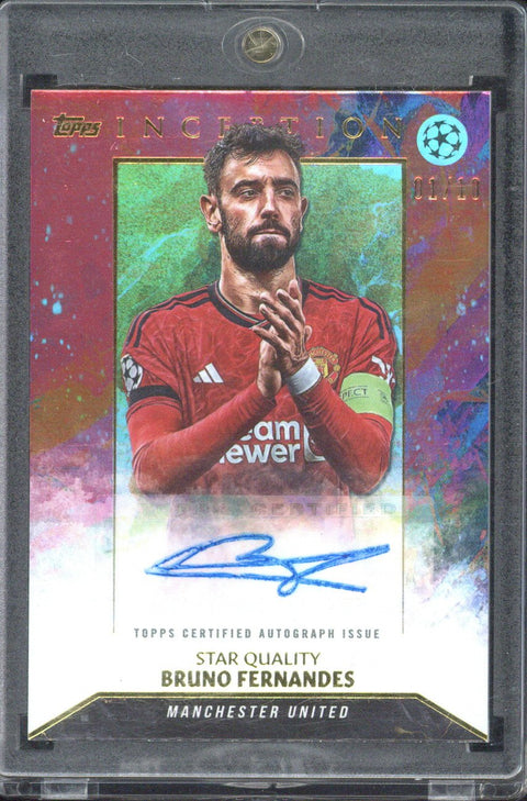 2023-24 Topps Inception UCC Bruno Fernandes Star Quality Autograph /10