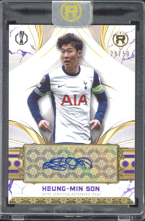 2024-25 Topps Reverence Heung-Min Son Autograph /50