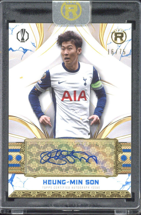 2024-25 Topps Reverence Heung-Min Son Autograph /75