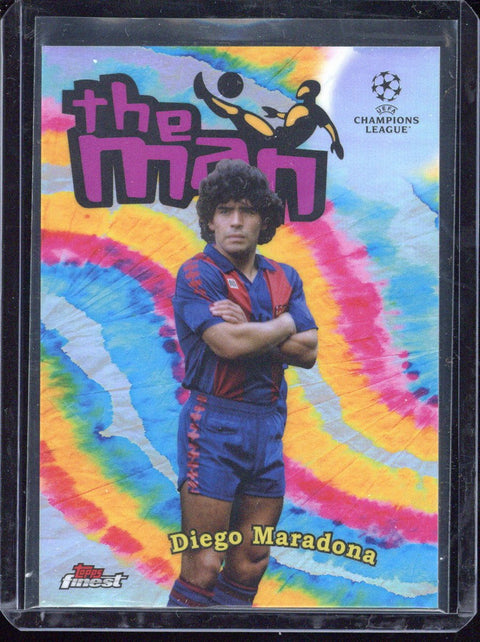 2025 Topps Finest UCC Diego Maradona The Man