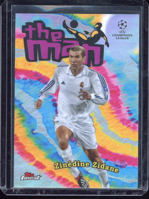 2025 Topps Finest UCC Zinedine Zidane The Man