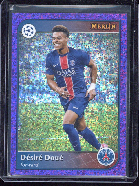 2025 Topps Merlin UCC Desire Doue /15