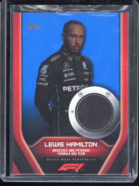 2022 Topps F1 Racing Lewis Hamilton Relic /99