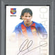 2004-05 Panini Sports Lionel Messi Mega Cracks Barca Campeon #89 PSA 8