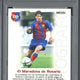 2004-05 Panini Sports Lionel Messi Mega Cracks Barca Campeon #89 PSA 8