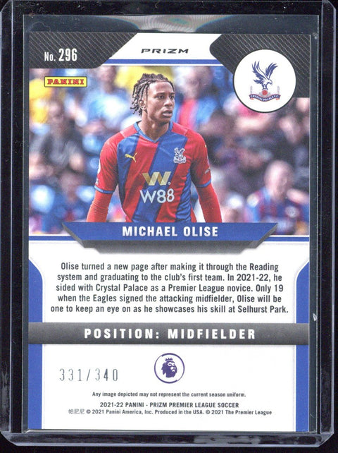 2021-22 Panini Prizm PL Michael Olise RC /340 #296