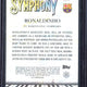 2024-25 Topps Chrome Finest UCC Ronaldinho Symphony /25 #SY-1