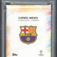 2023-24 Topps Inception UCC Lionel Messi Orange /5 #35 PSA Authentic