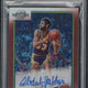 2020 Panini Contenders Optic Kareem Abdul-Jabbar 1983 Tribute Auto-Red /25 #83 PSA 10