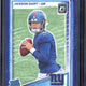 2025 Panini Donruss Optic Jaxson Dart Purple Rated Rookie