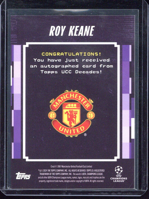 2024 Topps Decades Roy Keane Autograph /25