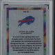 2023 Panini One Josh Allen Color Blast #8 PSA 9