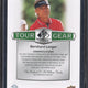 Upper Deck SP Game Used Bernhard Langer Relic #TG-BL