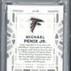 2024 Panini Obsidian Michael Penix Jr. Black Stained Glass #13 PSA 10