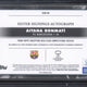 2024-25 Topps Inception UCC Aitana Bonmati Silver Signings Autograph #SSAV-AB