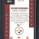 2007 Donruss Threads Ben Roethlisberger Patch /25