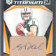 2018 Panini Elements Sam Darnold Rookie Titanium Autograph /99 #RTA-2