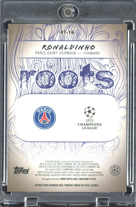 2026 Topps UCC Ronaldinho Roots /99