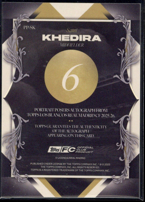 2025/26 Topps Los Blancos Sami Khedira Autograph #PP-SK