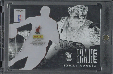 2012-13 Panini Elite Series NBA LeBron James Elite Glass #10