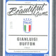 2024-25 Panini Donruss Gianluigi Buffon The Beautiful Game Autograph /25 #BG-BUF