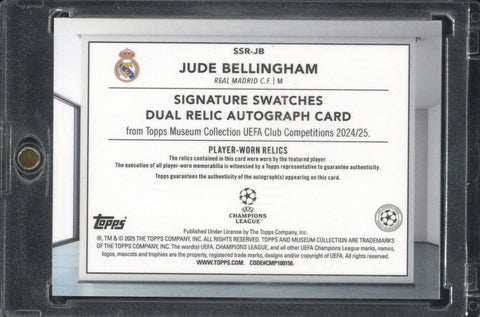 2024-25 Topps Museum UCC Dual Relic Autograph /50 #SSR-JB